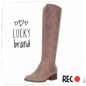 Lucky Brand Brindle Tuscadero Knee High Boots